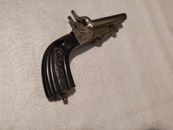 2 hlavňová pistole Pinfire 11mm